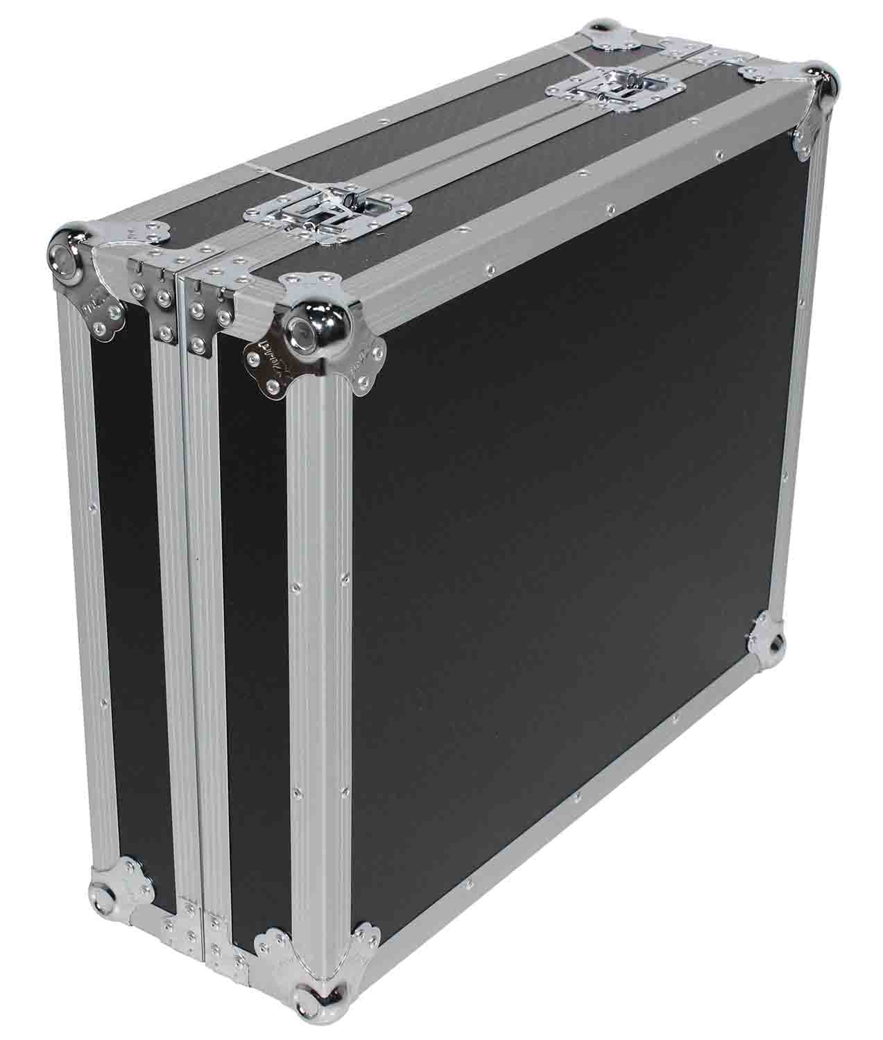 ProX XS-18R18W 18U Space Amp Rack Mount ATA Flight Case with Casters - 18 Inch - Hollywood DJ