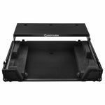 Odyssey FZGSRANEONEW1BL DJ Flight Case for Rane One with 1U Rack Space and Glide Platform - Black - Hollywood DJ