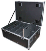 ProX XS-PARU612W Par Can Utility Case with Wheels will Hold 6 or 12 Par Lights - Hollywood DJ