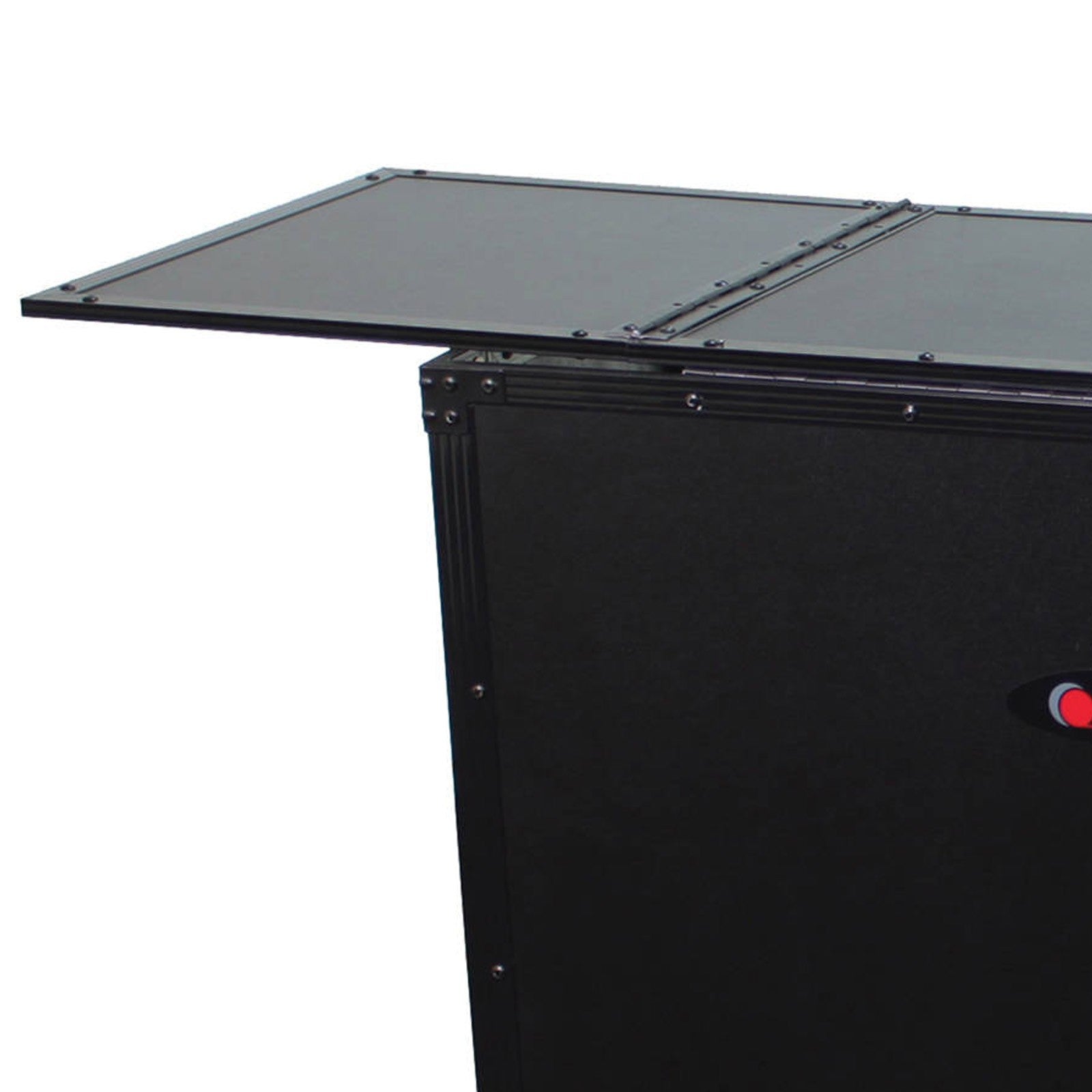 Odyssey FZF5437TBL Black Label Fold-out DJ Table Stand | Open Box - Hollywood DJ