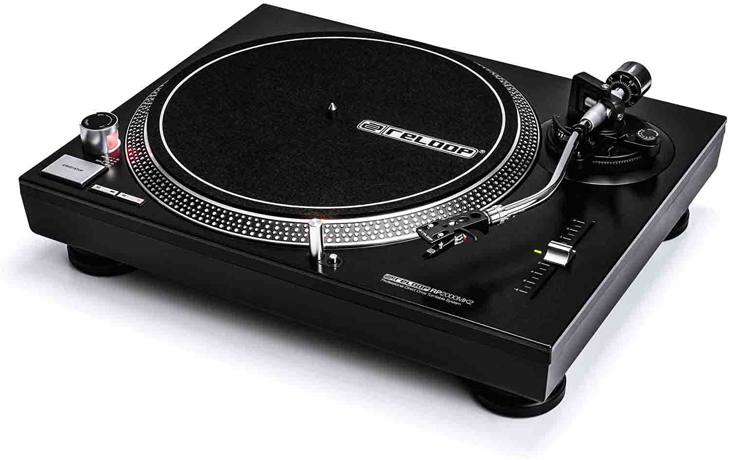 B-Stock: Reloop RP-2000 MK2 Direct Drive DJ Turntable - Hollywood DJ