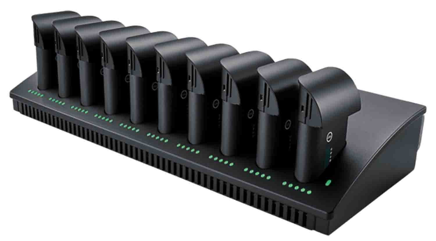 Shure MXCWNCS-US, 10 Bay Networked Charging Station for SB930 - Hollywood DJ