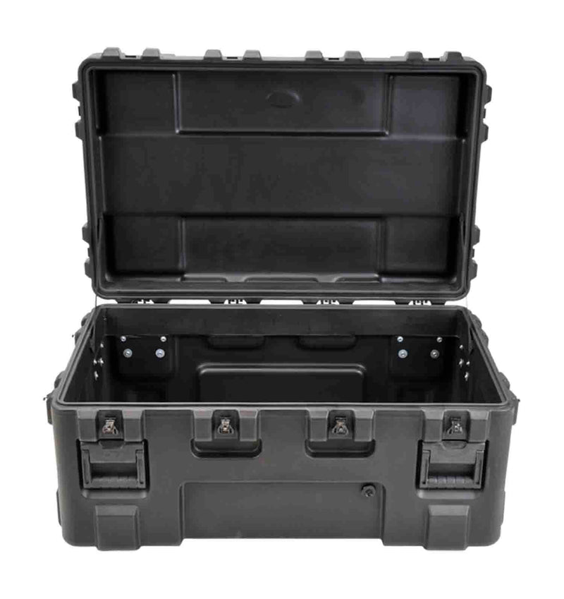 SKB Cases 3R4024-24B-E Roto-Molded Mil-Standard Utility Case with Empty Interior - Hollywood DJ