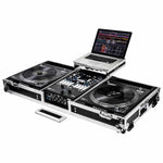 Odyssey FZGSRANE1272W Low Profile Rane Twelve and Rane Seventy-Two Coffin Flight Case With Glide Platform - Hollywood DJ