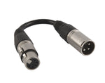 Chauvet DMX5F3M 5-Pin Female to 3-Pin Male DMX Cable - Hollywood DJ