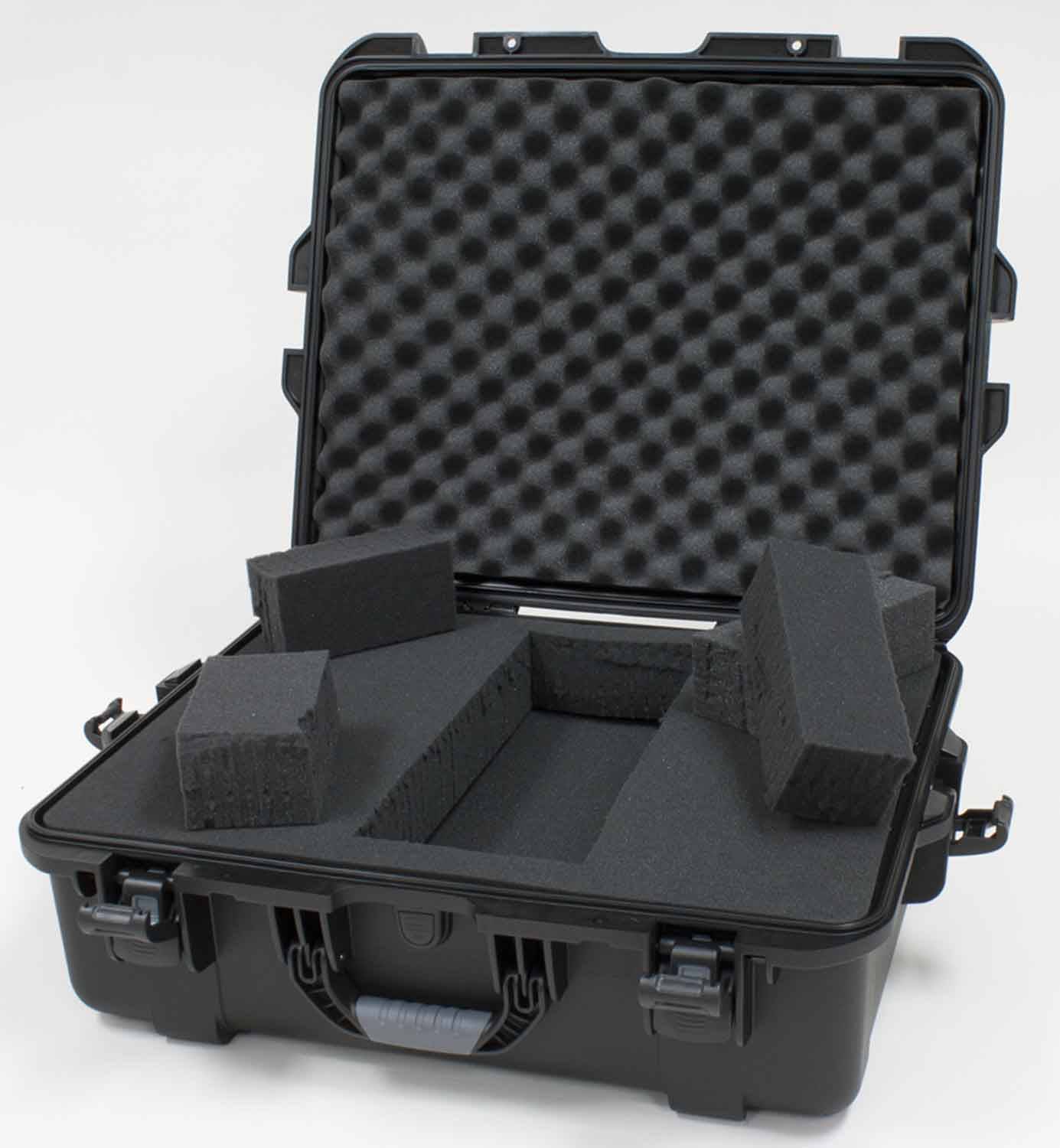 Gator Cases GU-2217-08-WPDF Waterproof Injection Molded Case with Diced Foam - 22" x 17" x 8.2" - Hollywood DJ
