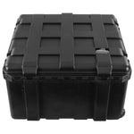 Odyssey VU222312HWNF Empty Bottom Interior Injection-Molded Trolley Utility Case - 23″ x 22″ x 10.5″ - Hollywood DJ