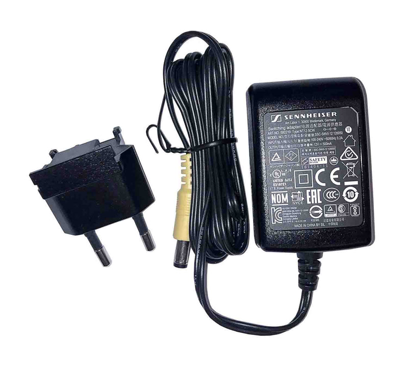 Sennheiser NT 12-5 CW+ Universal Power Supply for EW-D EM Wireless Receiver - Hollywood DJ