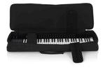 Gator Cases GKB-61 SLIM Gig Bag for Most Slim Model 61 Note Keyboards - Hollywood DJ