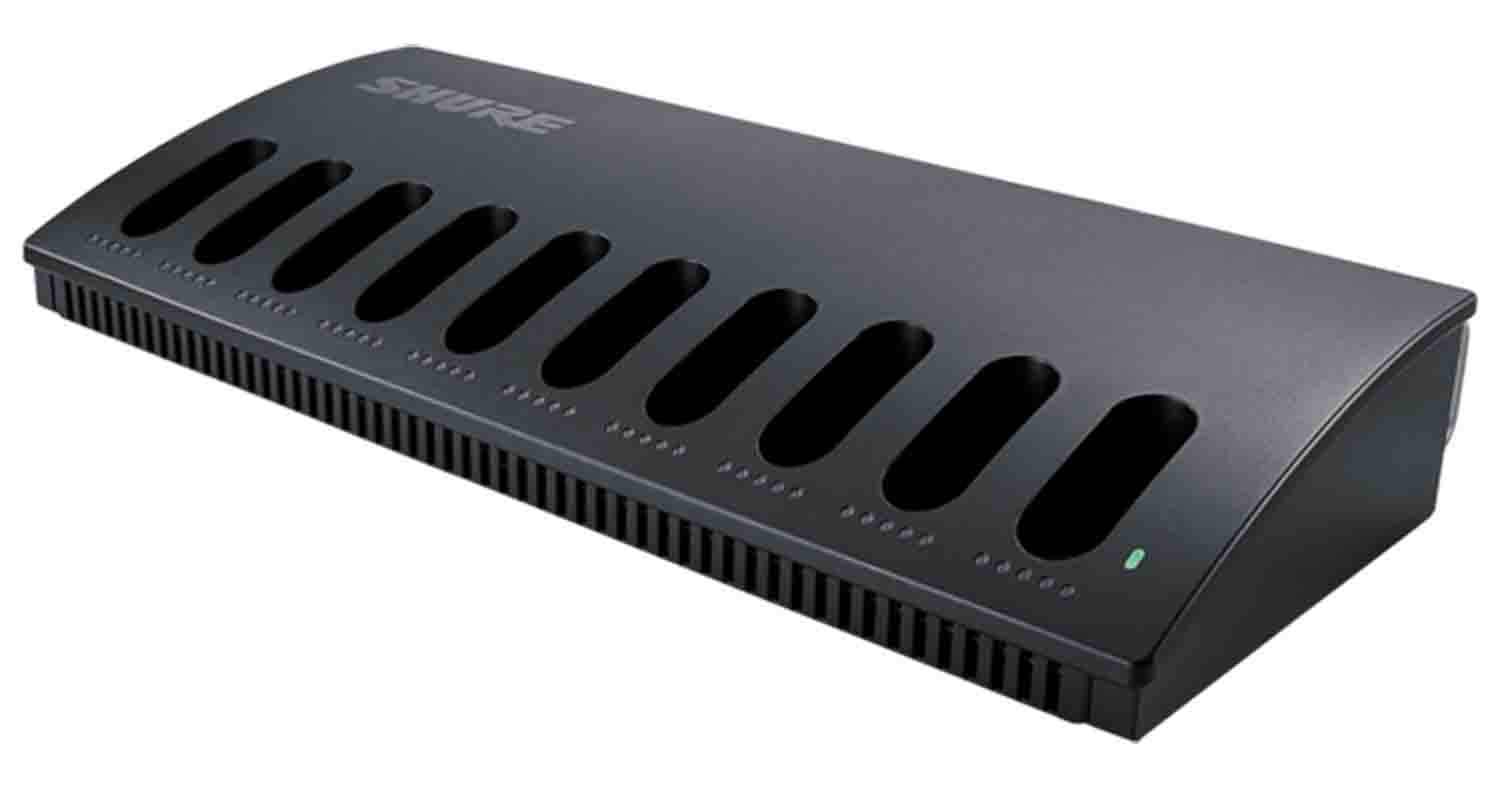 Shure MXCWNCS-US, 10 Bay Networked Charging Station for SB930 - Hollywood DJ