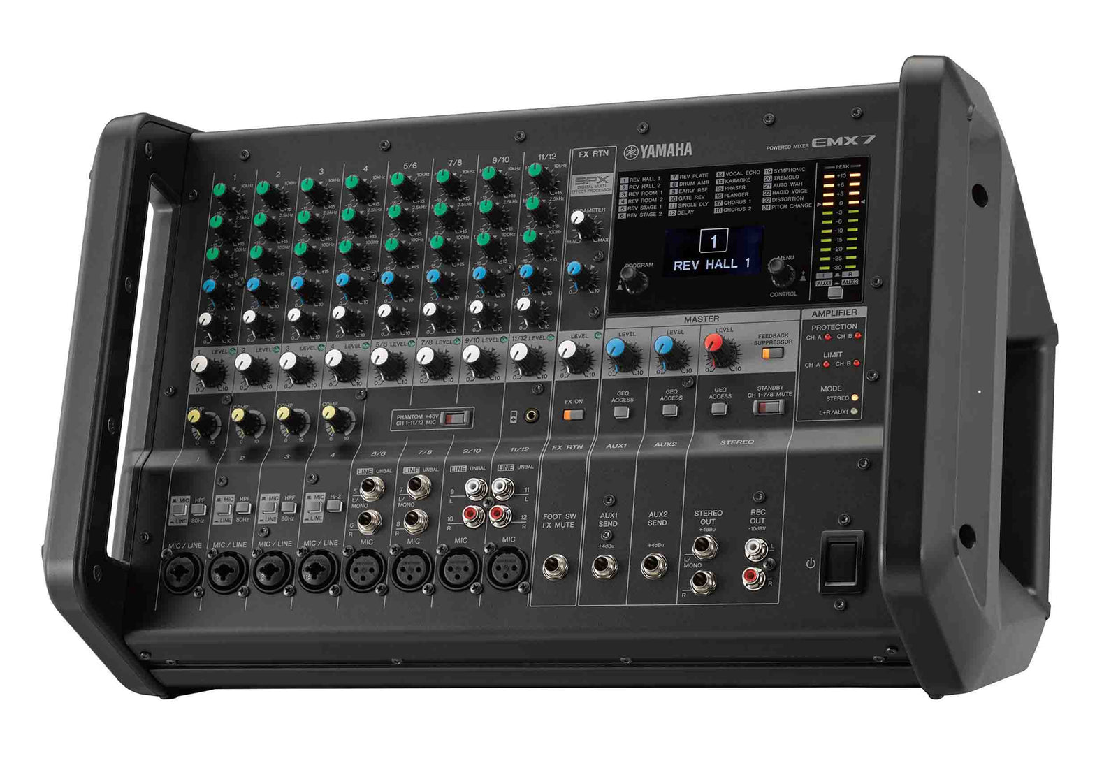 Yamaha EMX7, 12-channel Powered Mixer - 1420W Yamaha
