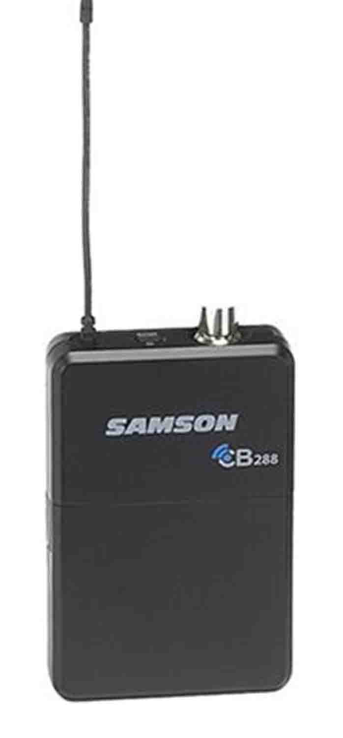 Samson SWCB288B-I Belt pack Transmitter for Concert 288 Wireless System (Band I, Channel B) - Hollywood DJ