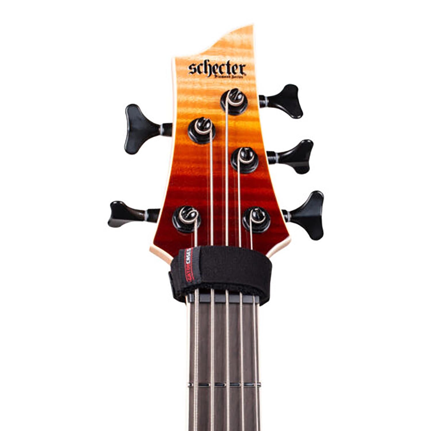 Gator Cases GTR-FRETMUTEMD-1BK, Guitar Fret Mute String Dampener in Size Medium - Black - Hollywood DJ