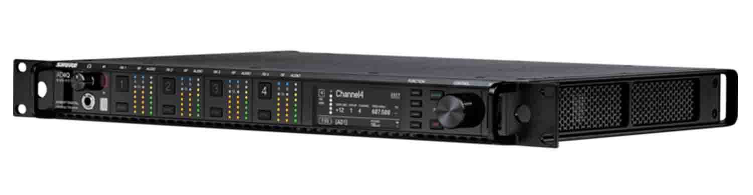 Shure AD4QNP Four Channel Digital Wireless Receiver with No Accessories - Hollywood DJ