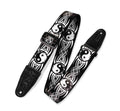 Levy's MP-15, 2-Inch Polyester Guitar Strap with Tribal Yin Yang Graphic Design - Hollywood DJ