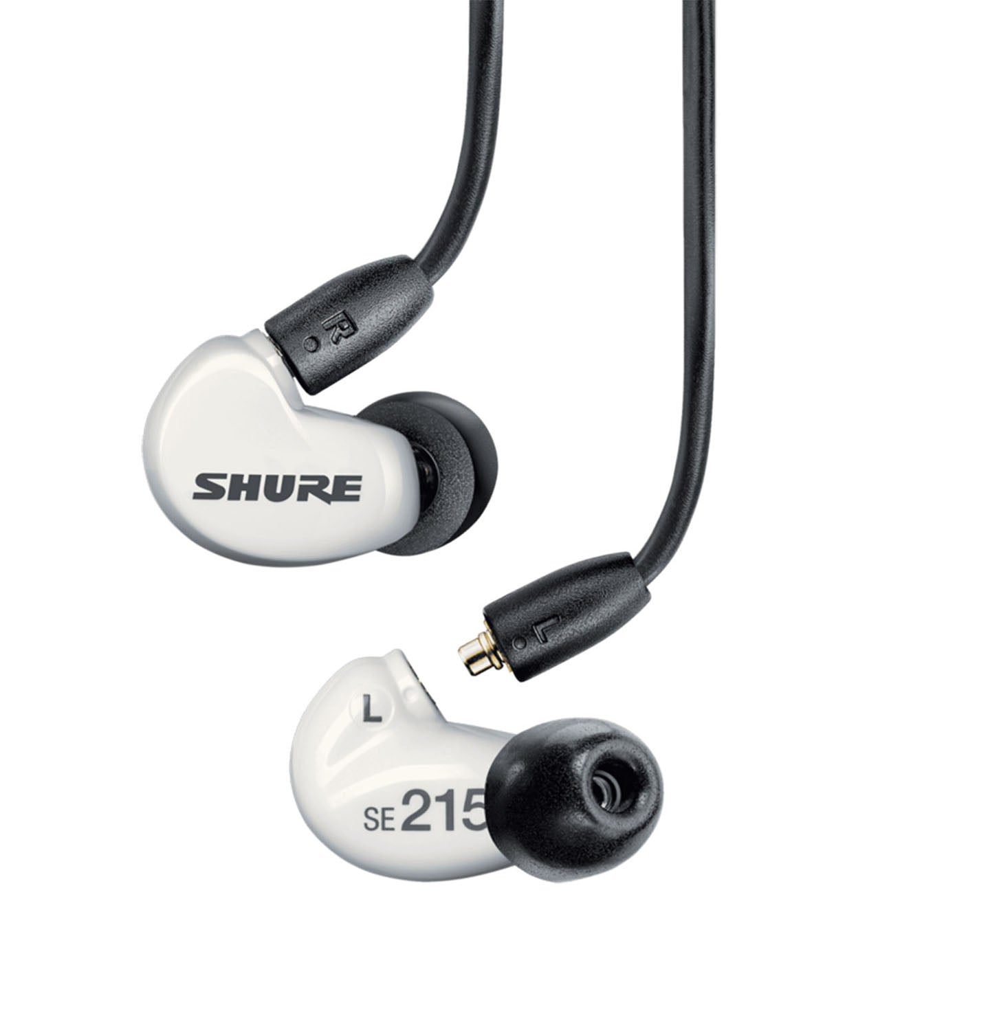 B-Stock: Shure SE215SPE-W+UNI White Special Edition Isolating Earphones With Universal 3.5 mm Remote and Mic Cable - Hollywood DJ