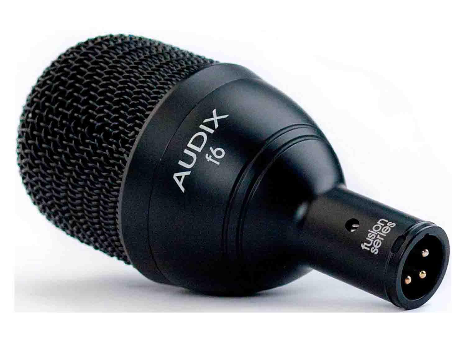 Audix F6 Hypercardioid Dynamic Kick Drum Microphone - Hollywood DJ