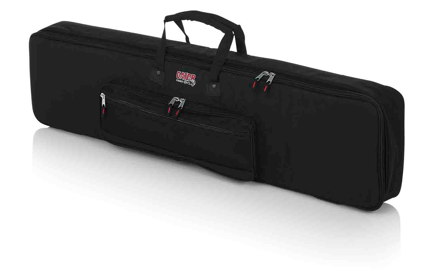 Gator Cases GKB-76 SLIM DJ Gig Bag for Most Slim Model 76 Note Keyboards - Hollywood DJ