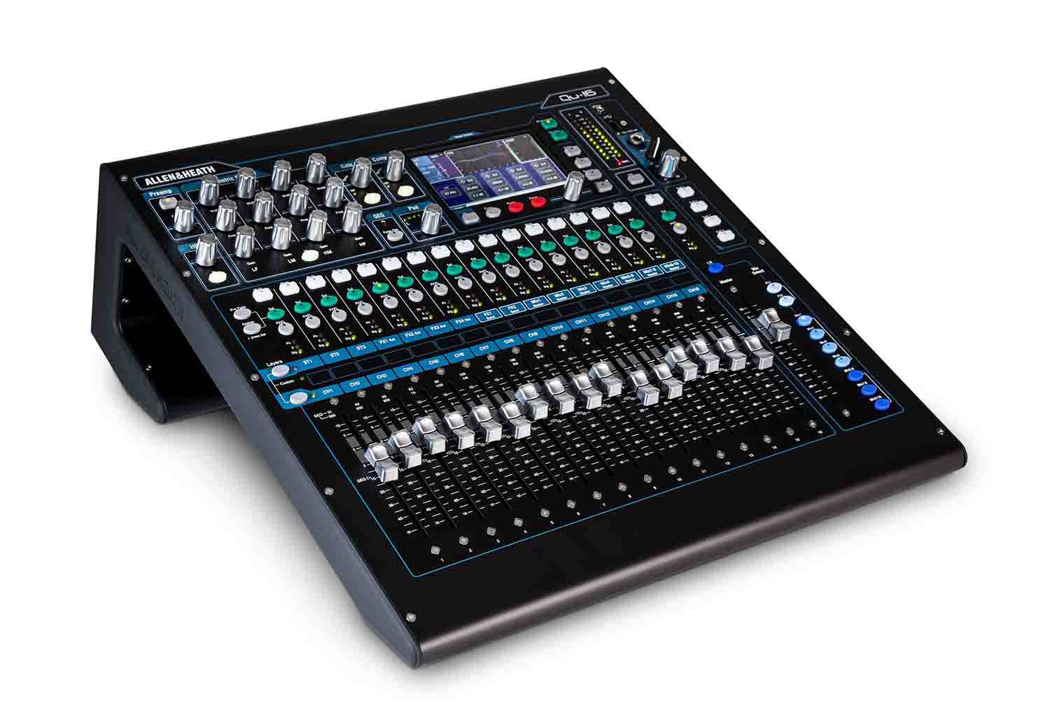 Allen & Heath Qu-24, 24-channel Digital Mixer - Chrome Edition - Hollywood DJ