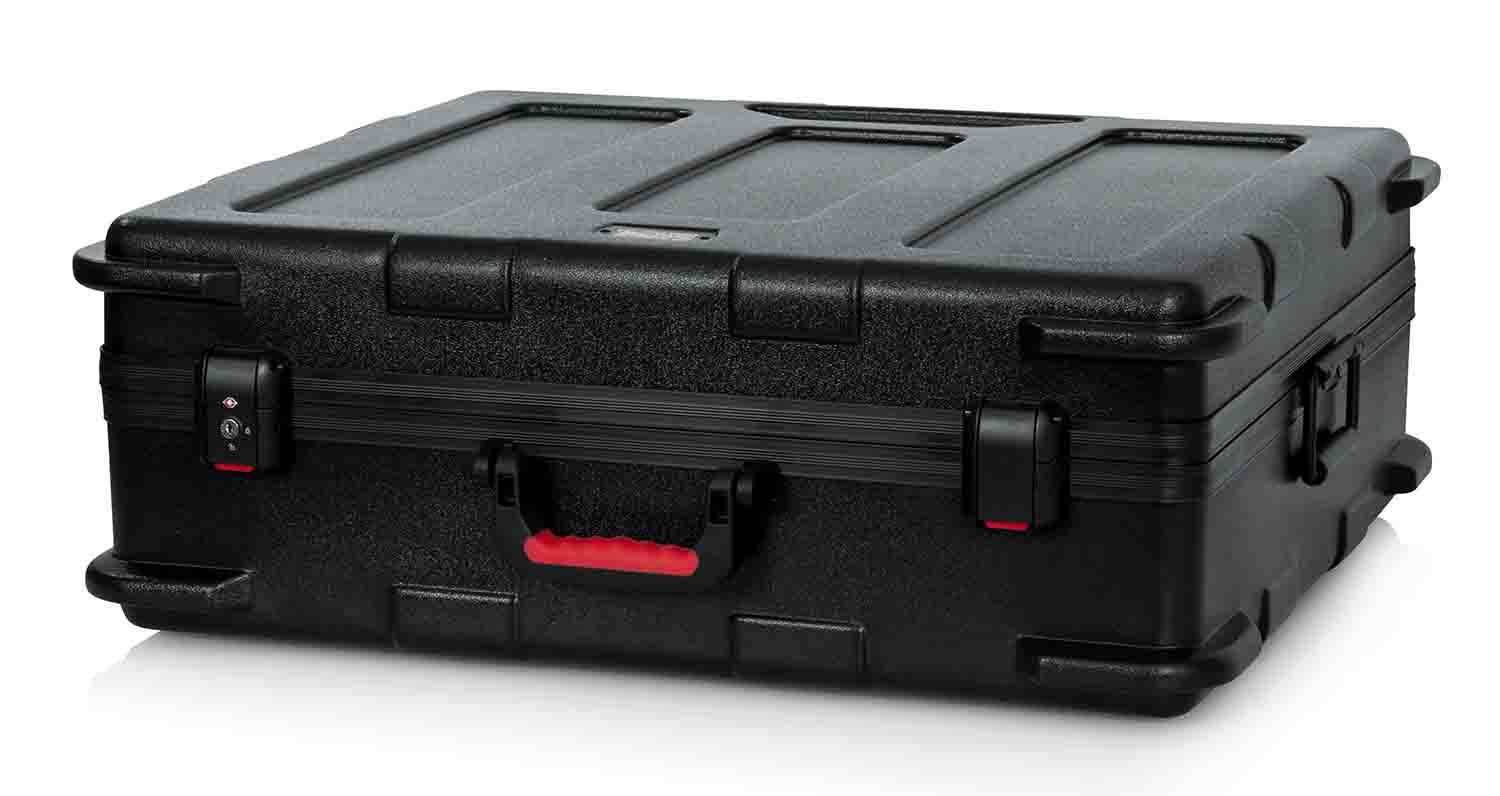 Gator Cases GTSA-MIX222508 Polyethylene DJ Mixer and Equipment Case - 22″x25″x8″ - Hollywood DJ