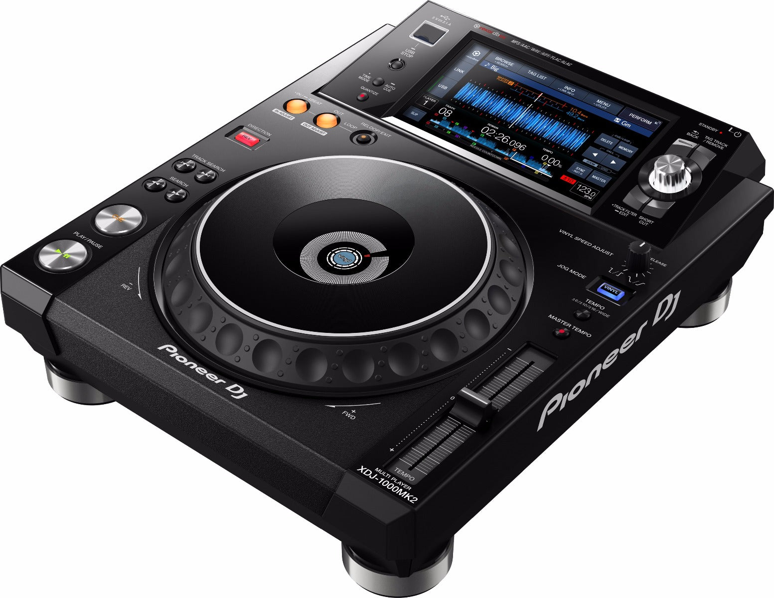 Open Box:Pioneer DJ XDJ-1000MK2 Digital Performance DJ MultiPlayer | Open Box - Hollywood DJ