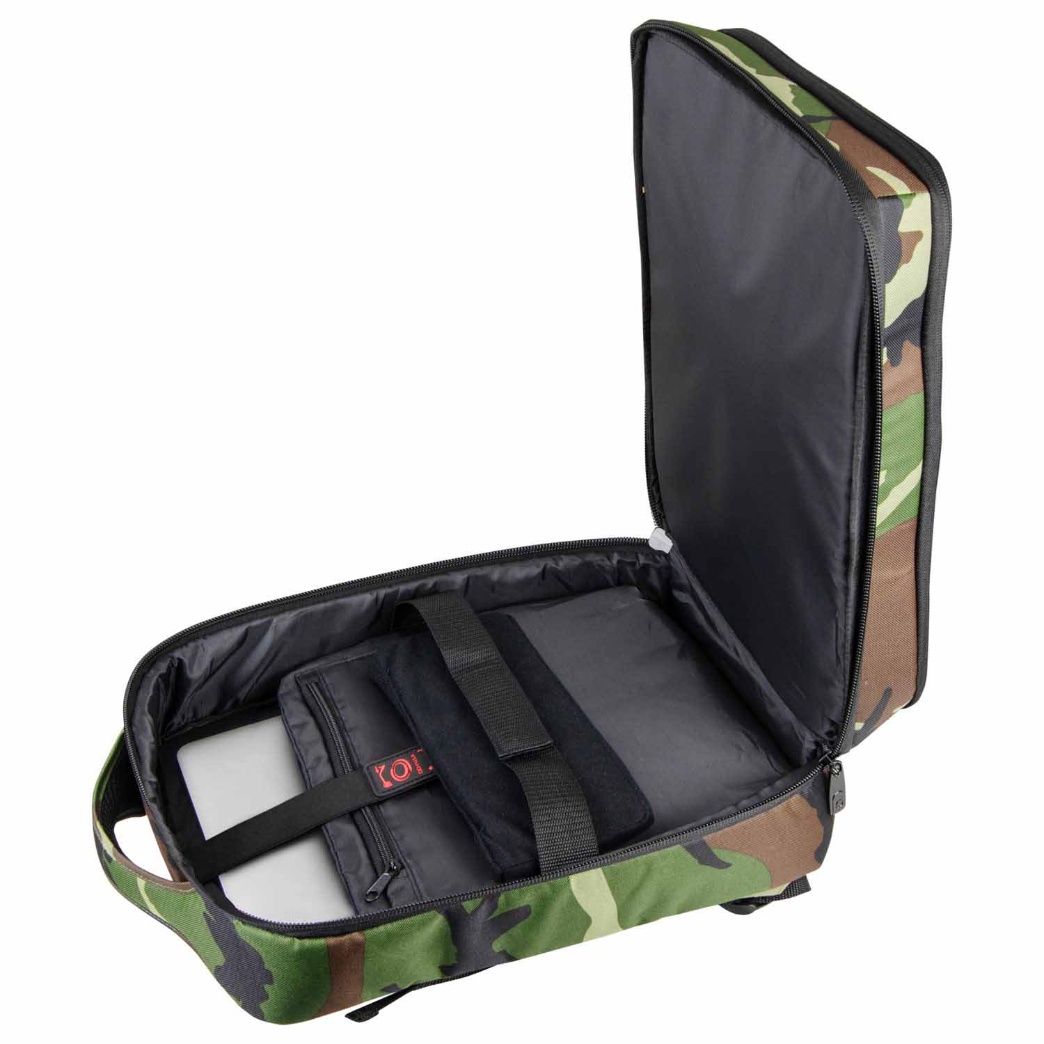Odyssey BRXMK2BP10CAM Green Camouflage Compact Premium DJ Backpack - Hollywood DJ