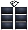 QSC LA112, 12" Powered Line Array Loudspeaker Package with Array Frame by QSC