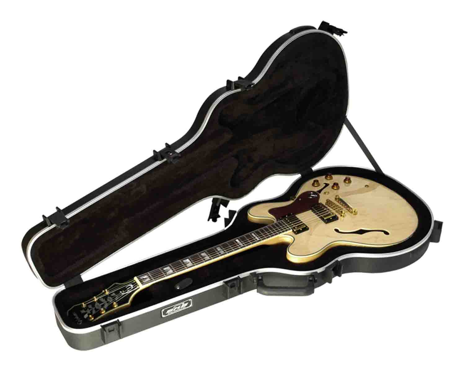 SKB Cases 1SKB-35 Thin Body Semi-Hollow Guitar Case - Hollywood DJ