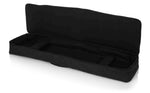 Gator Cases GKB-88 SLXL DJ Gig Bag for Slim, Extra long 88 Note Keyboards - Hollywood DJ