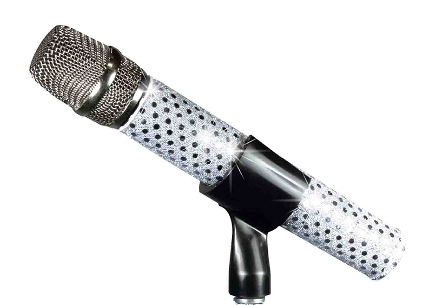 MicFX SF027 Sensation Wireless Microphone Sleeve - White - Hollywood DJ
