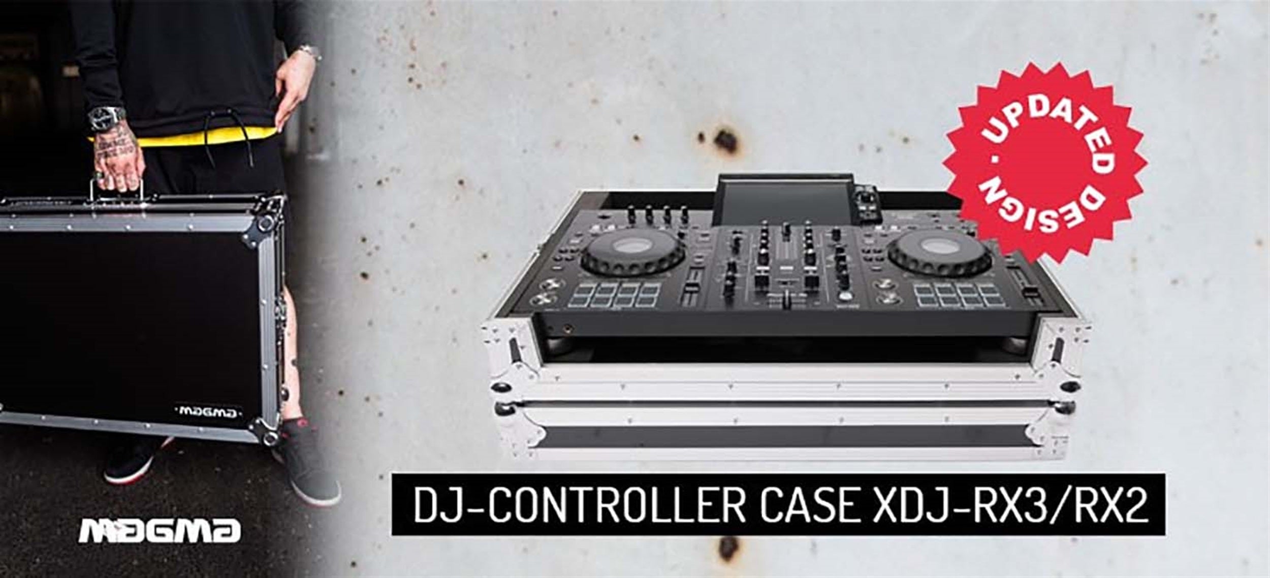 B-Stock: Magma MGA40975 Case for Pioneer XDJ-RX3/RX2 DJ Controller - Hollywood DJ
