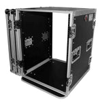 ProX T-14RSS, 14U Space Amp Rack Mount ATA Flight Case 19 In Depth W-Casters - Hollywood DJ