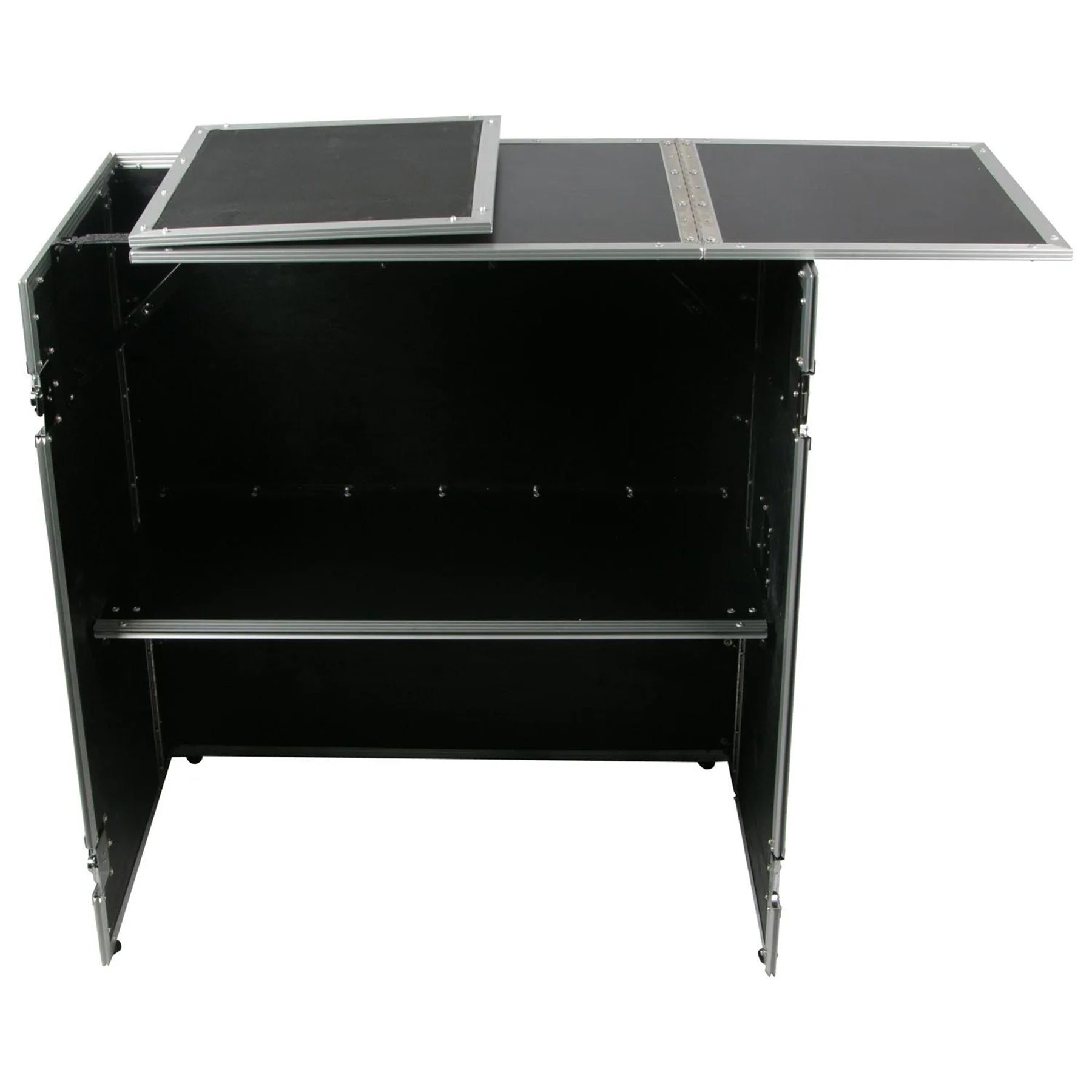 Odyssey FZF5437T DJ Fold-Out Table Stand with Interior Support Shelf 54 x 37 | Open Box - Hollywood DJ