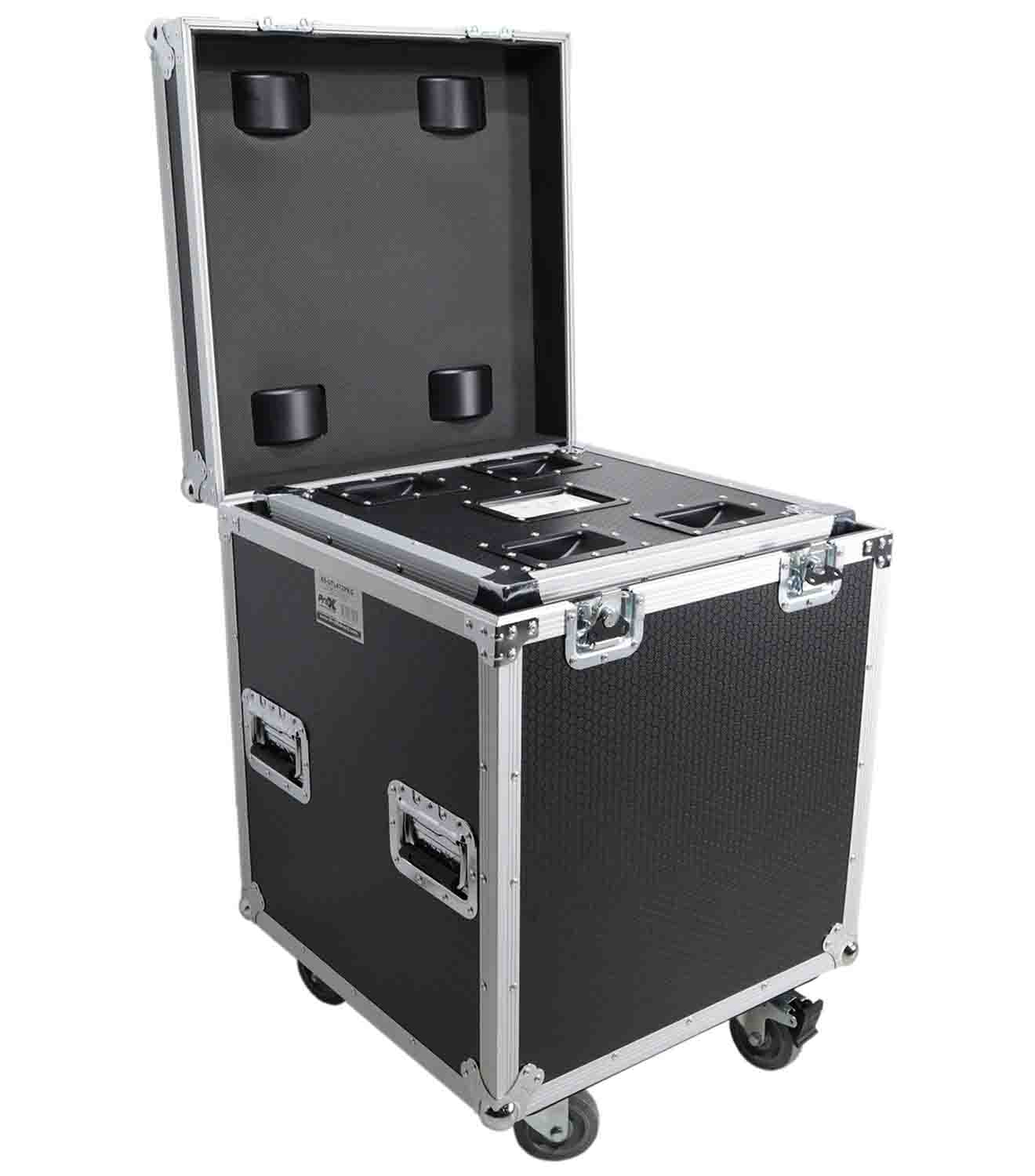 B-Stock: ProX XS-UTL49 PKG3, ATA Style Road Cases Large, Medium and Small Size with Wheels - Package of 3 - Hollywood DJ