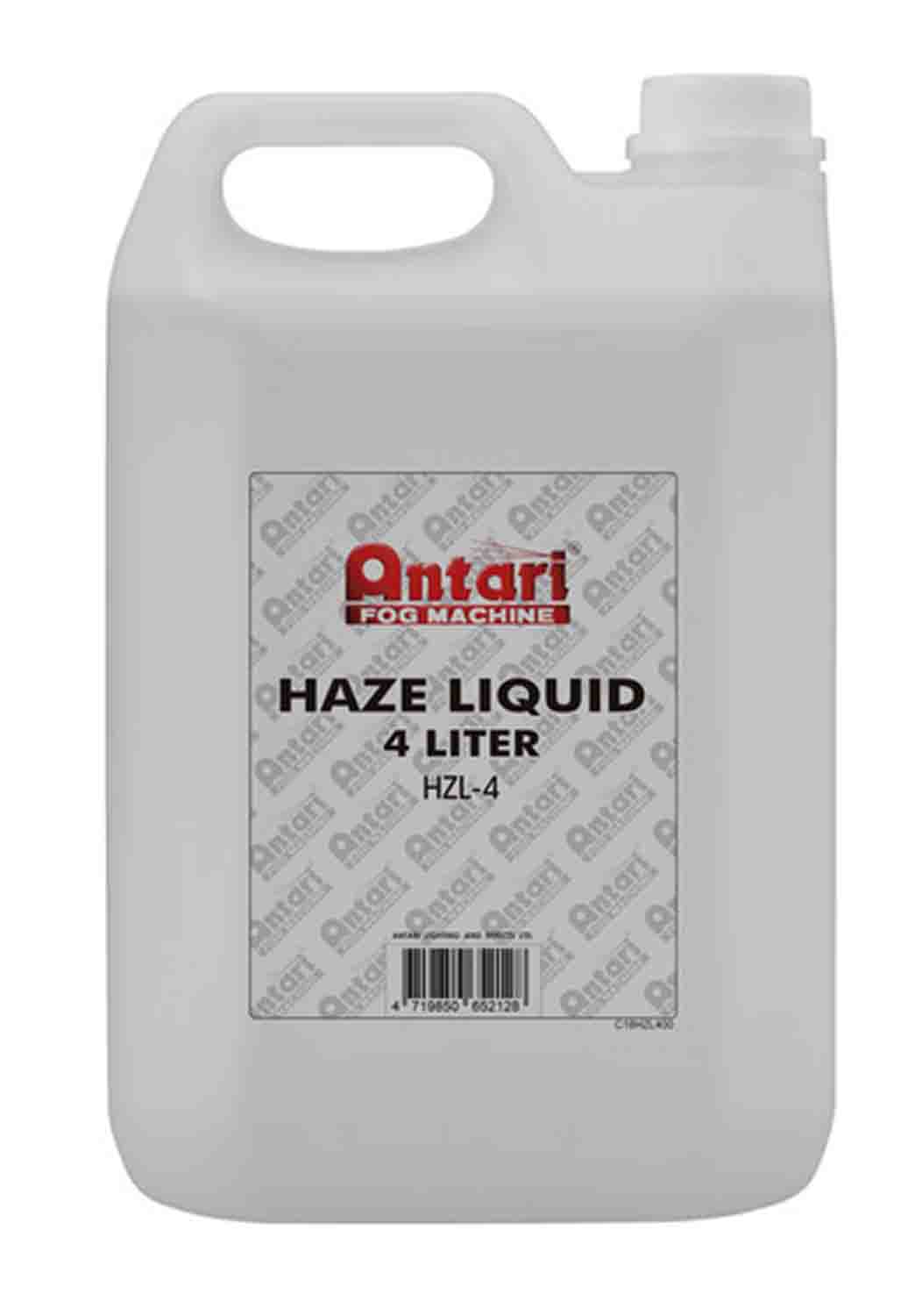 Antari HZL-4 Oil Base Premium Haze Fluid - 4L Bottle - Hollywood DJ