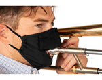 Gator Cases GBOM-XSMALLBK X-Small Wind Instrument Face Mask - Hollywood DJ
