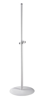 K&M 26735 Topline Speaker Stand - White - Hollywood DJ