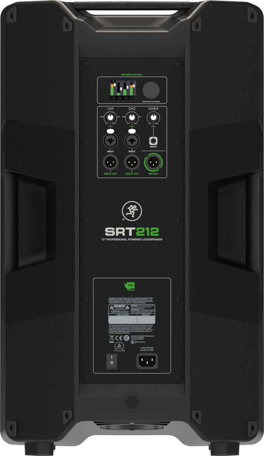 Mackie SRT212, 12” 1600W Professional Powered Loudspeaker - Hollywood DJ