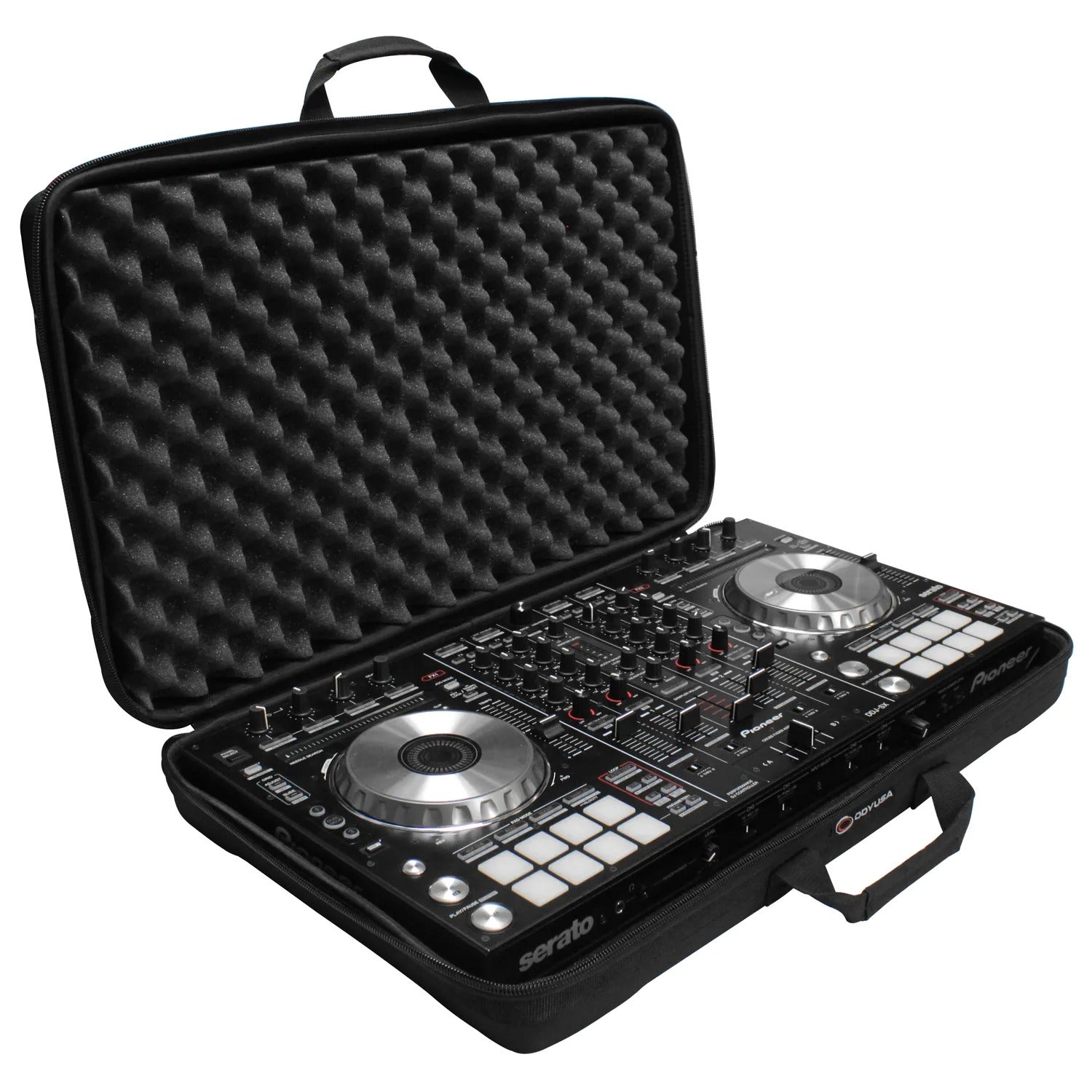 Odyssey BMSLDJCM, Medium Size DJ Controller Utility EVA Molded Universal Carrying Bag - Hollywood DJ