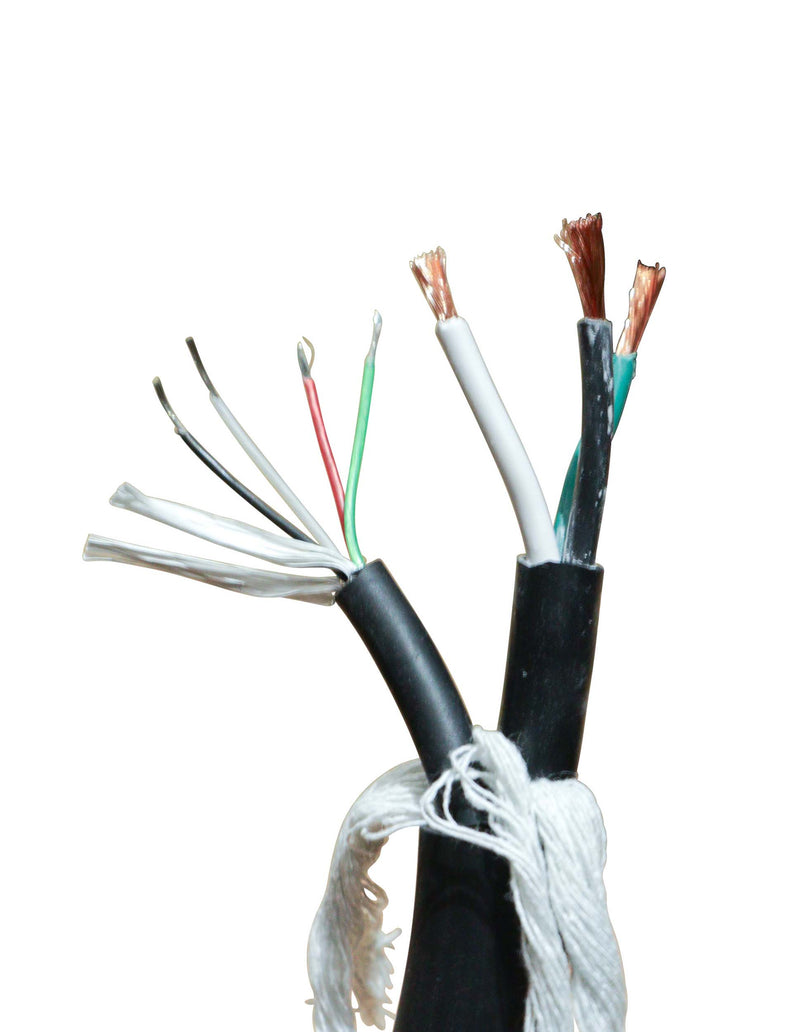ProX XC-P123-DMX5P300, High Performance DMX 5-Pin and Power 12 AWG Bulk Spool Cable - 300 Ft by ProX Cases