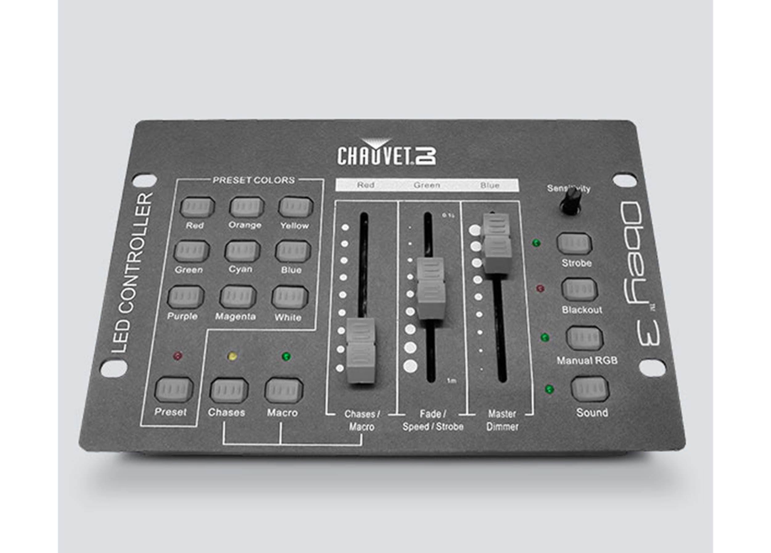 Chauvet DJ OBEY3 Obey 3 Universal DMX Controller | LED Light Controllers - Hollywood DJ