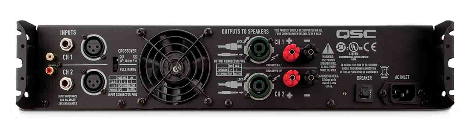 QSC GX3 2 Channel Power Amplifier - 425W QSC