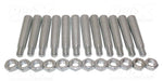 ProX XT-SPN12, 12 Pack Tapered Shear Pin with Threaded Tip and Nut for Conical Coupler - Hollywood DJ