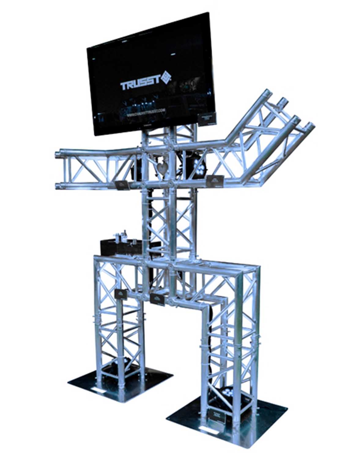 Chauvet Trusst CT290-490C, 12-Inches Truss, 2-Way, 90° Corner - Hollywood DJ