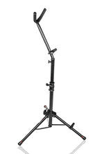 Gator GFW-BNO-SAXTALL, Tall Tripod Stand for Alto or Tenor Saxophone - Hollywood DJ