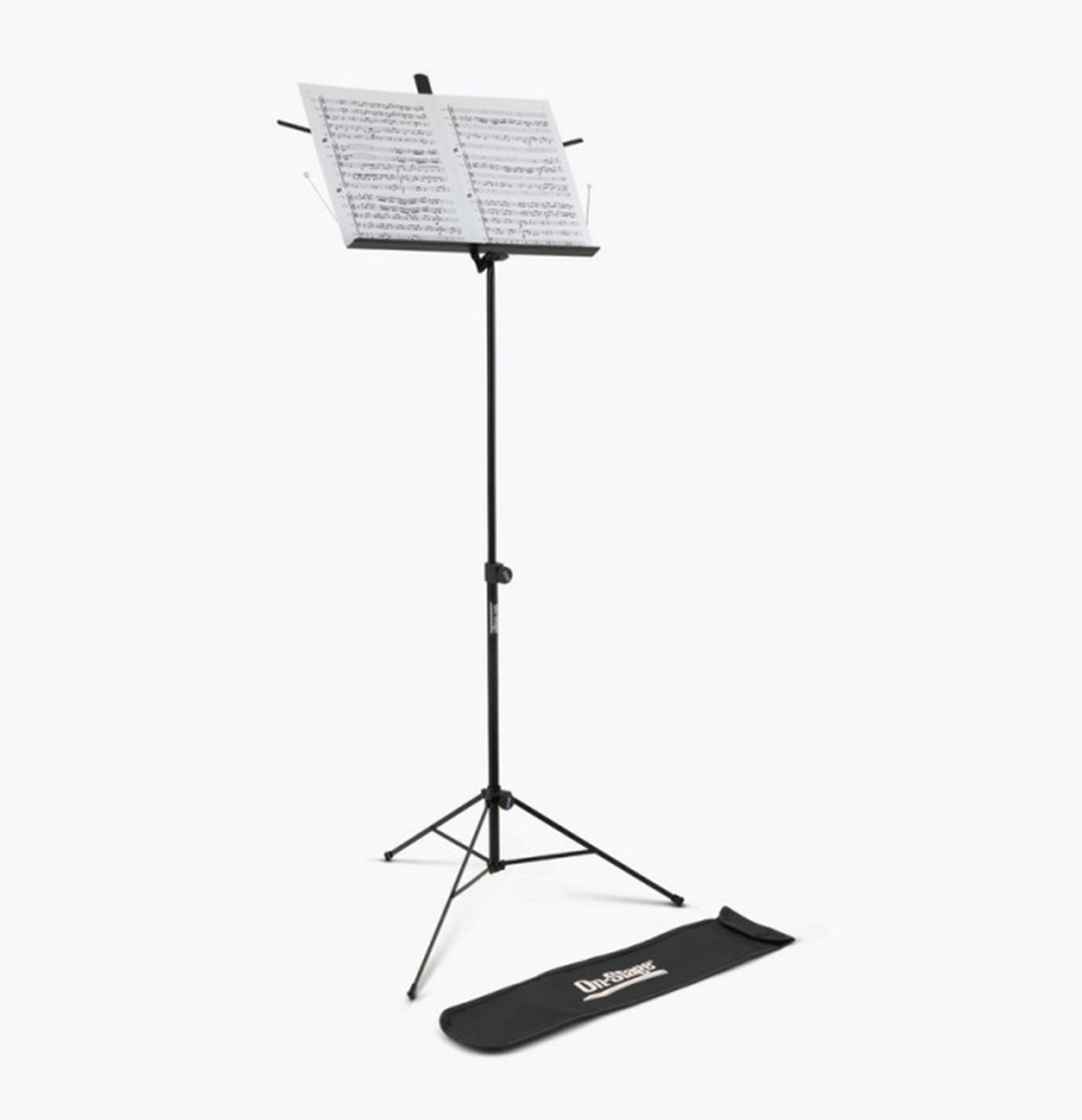 Onstage SM7122BB, Compact Sheet Music Stand with Bag On-Stage