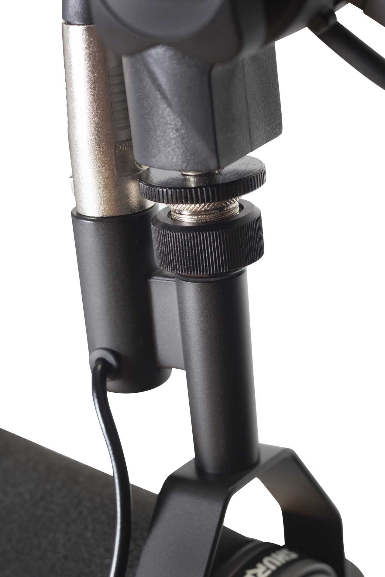 Shure SM7B Podcast Package - with Mic Booster and Desktop Boom Stand - FetHead + GFWMICBCBM3000 - Hollywood DJ