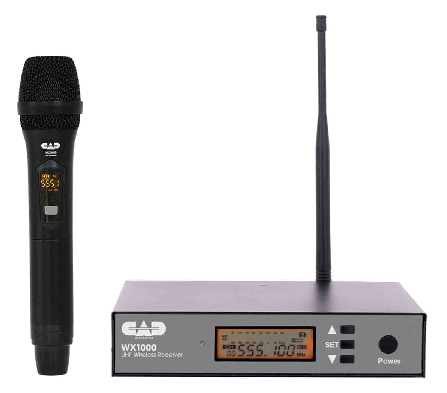 CAD Audio WX1000HH UHF Wireless Handheld Microphone System - Hollywood DJ