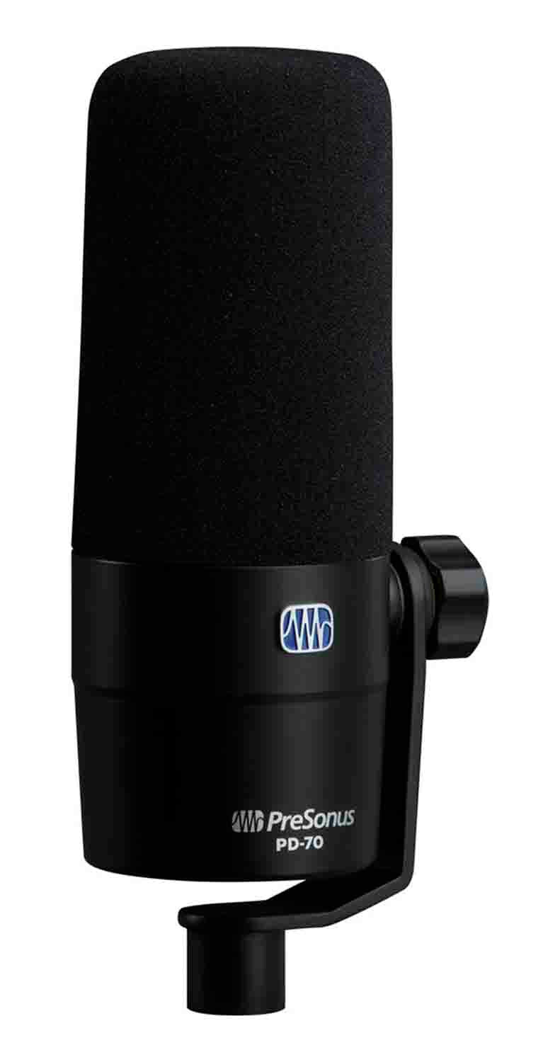 PreSonus PD-70 Dynamic Cardioid Broadcast Microphone - Hollywood DJ