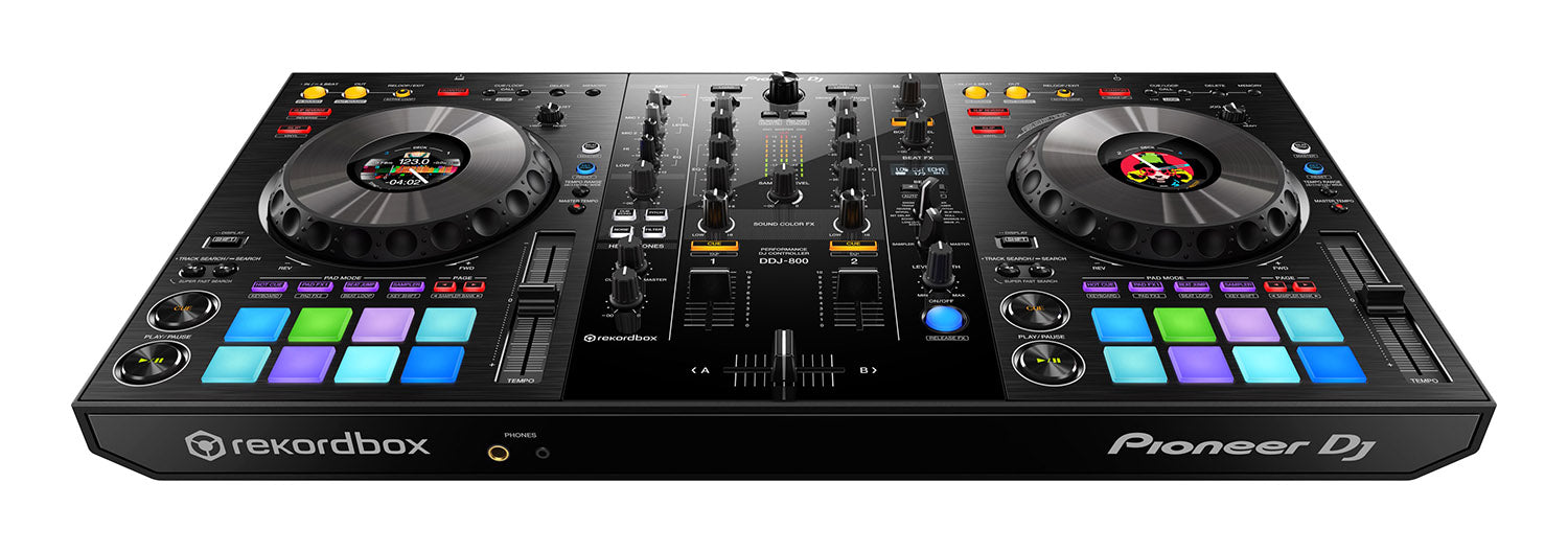 Open Box: Pioneer DDJ-800 2-Channel Portable DJ Controller for Rekordbox - Hollywood DJ